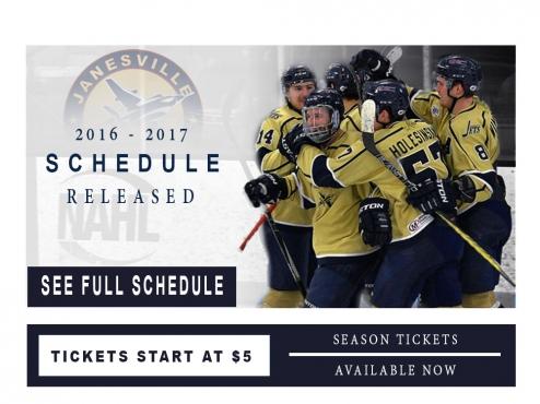 2016-2017 Regular Season Schedule Released