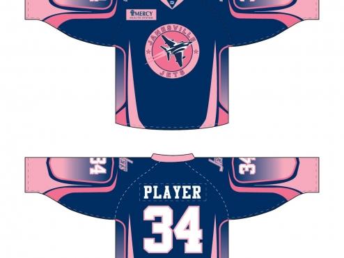 JETS Set to PAINT RINK PINK!