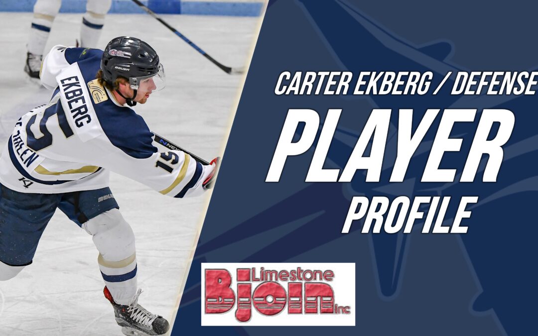Bjoin Limestone Player Profile: Carter Ekberg