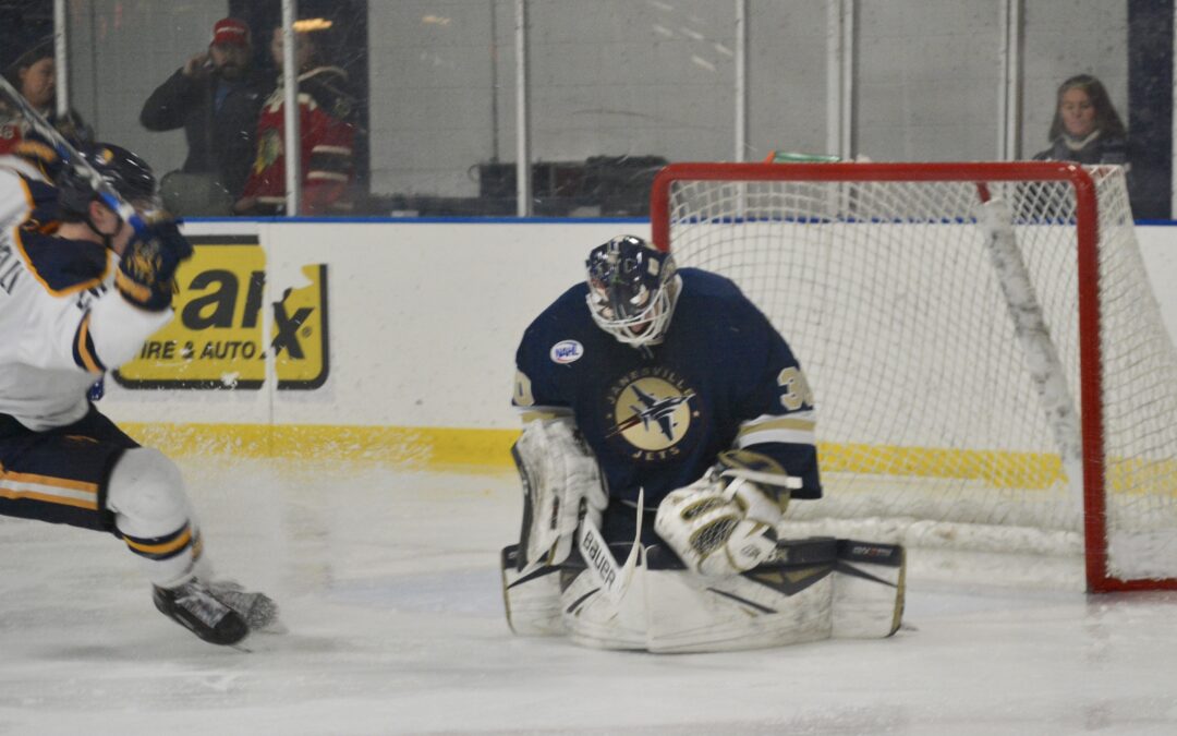 Lebedeff, Jets Cruise to Shutout