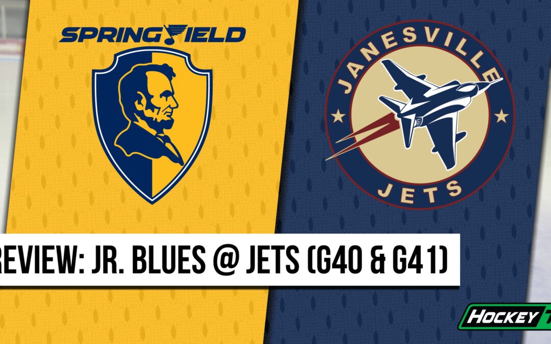Weekend Preview: Jr. Blues @ Jets (G40 & G41)