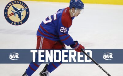 ’02 Defenseman Ellis Tenders with Jets