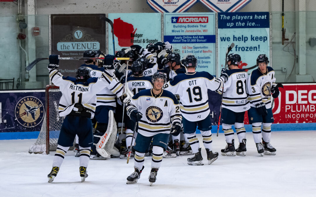 Jets Earn Five Points, Series Win in Fairbanks