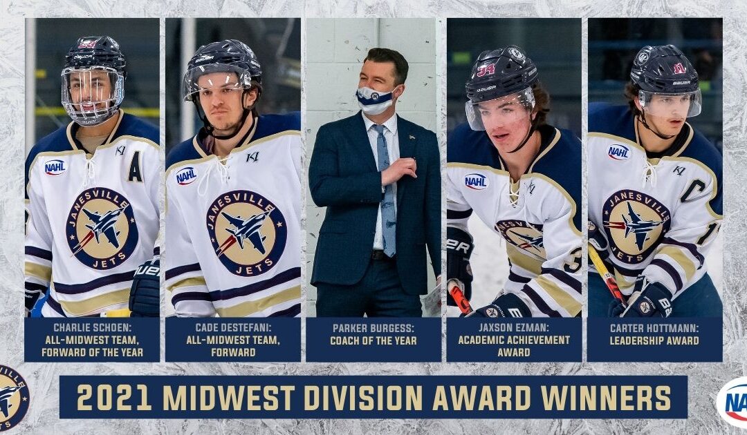 Jets Players, Burgess Take Home Division Awards