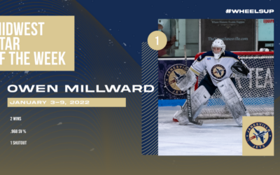Owen Millward Earns Midwest Star of the Week