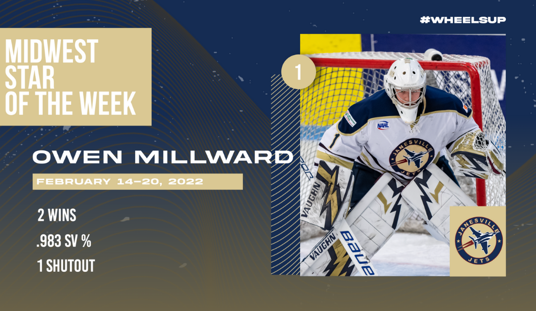 Owen Millward Earns Midwest Star of the Week for Second Time This Season