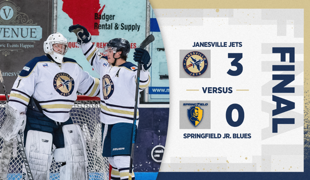 Jets Blank Blues for Fourth Consecutive Win