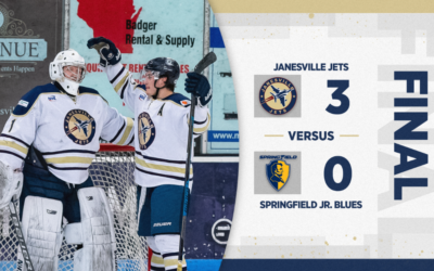 Jets Blank Blues for Fourth Consecutive Win