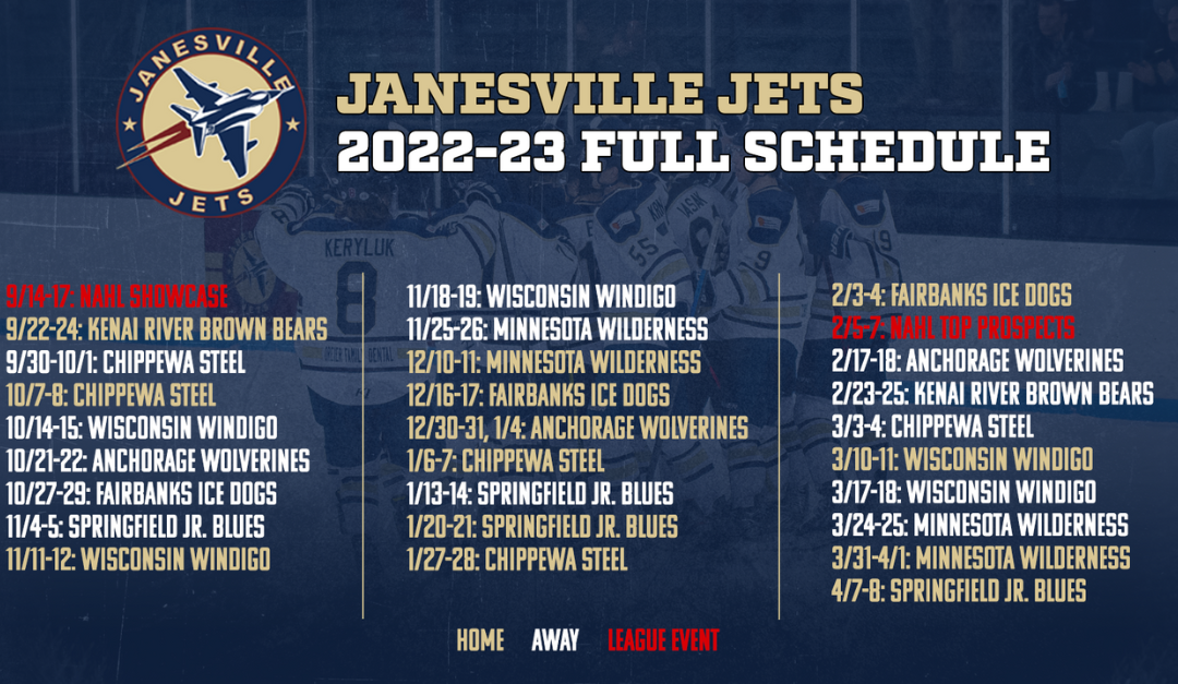 2022-23 Season Schedule Released