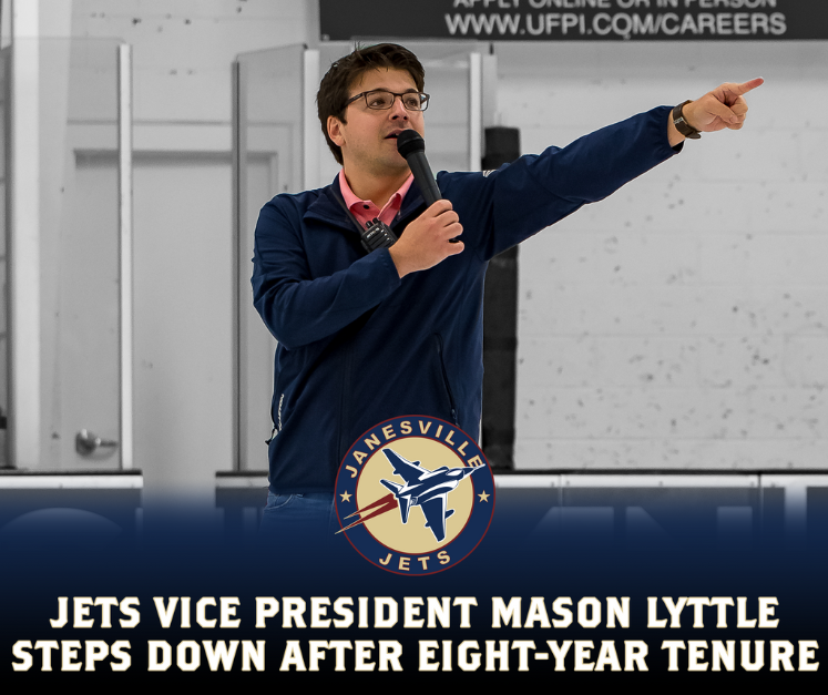 Mason Lyttle Steps Down as Vice President of Janesville Jets