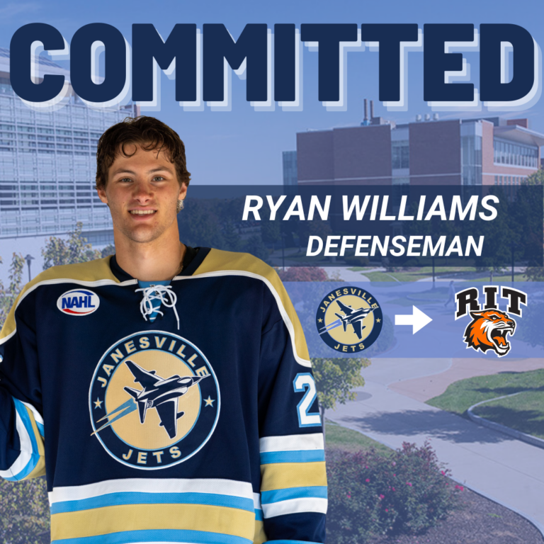 RYAN WILLIAMS COMMITS TO NCAA DIVISION I COLLEGE HOCKEY: ROCHESTER INSTITUTE OF TECHNOLOGY