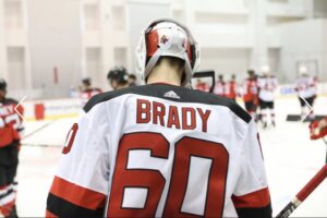Cole Brady Jersey from behind