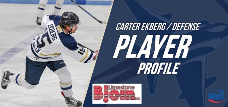 Bjoin Limestone Player Profile: Carter Ekberg