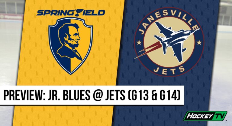 Weekend Preview: Jr. Blues @ Jets (G13 & G14)