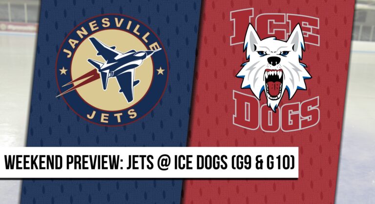 Weekend Preview: Jets @ Ice Dogs (G9 & G10)