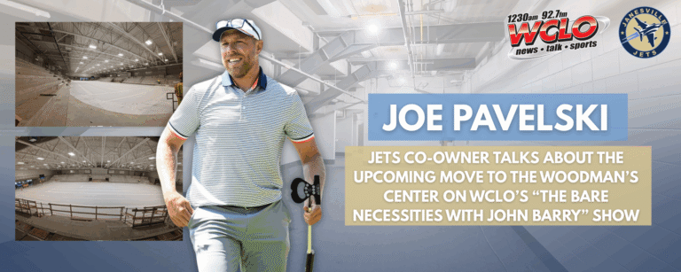 Joe Pavelski discusses Janesville Jets on WCLO’s “The Bare Necessities with John Barry”