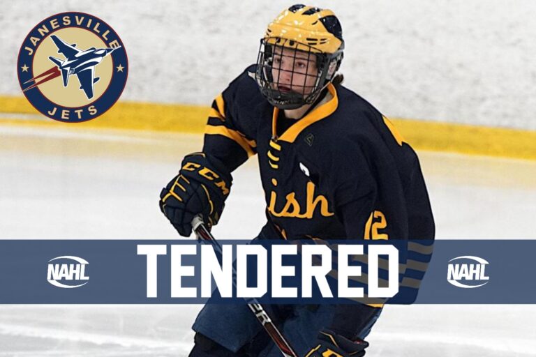 Jets Tender Minnesota Forward