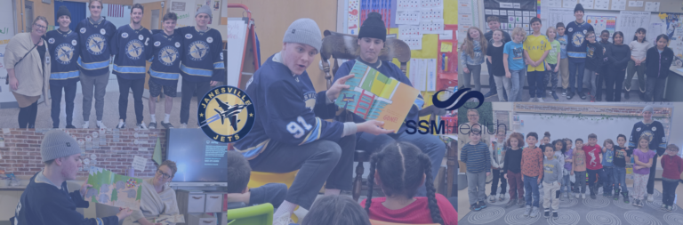Janesville Jets & SSM Health Team Up to Inspire Young Readers