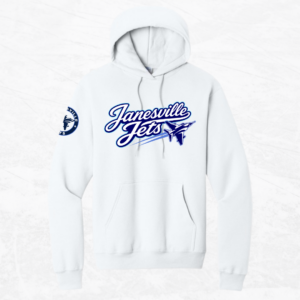 White Cursive Hoodie (S)