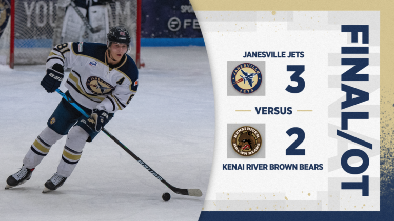 Overtime Win Gives Jets Fourth Consecutive Victory and Sweep Over Kenai River