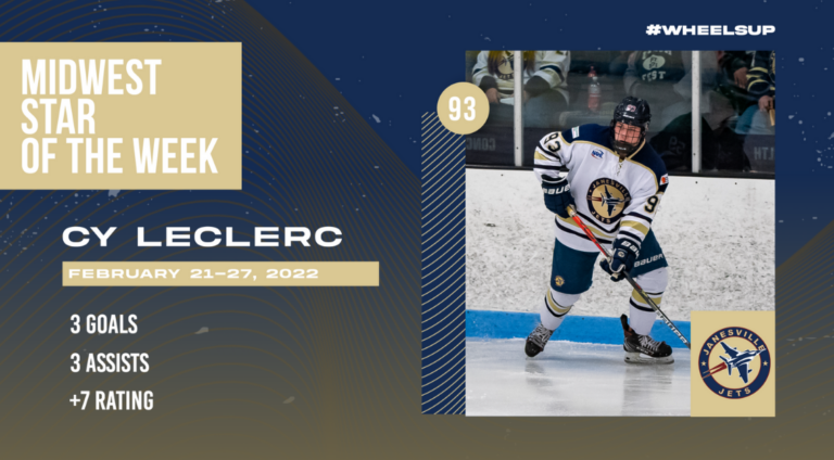 Cy LeClerc Takes Star of the Week Honors
